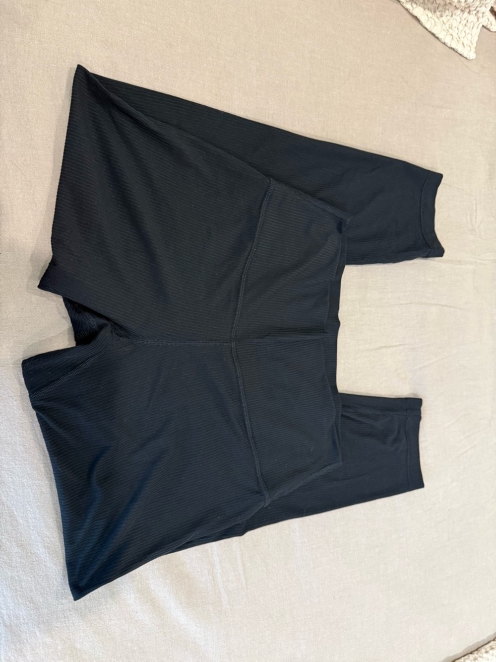 lululemon athletica Black Ribbed High-Rise Leggings - Picture 3 of 5
